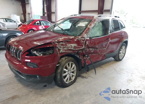 2017 Jeep Cherokee Limited 4X4 z USA, uszkodzony, nr VIN 1C4PJMDB0HW515295